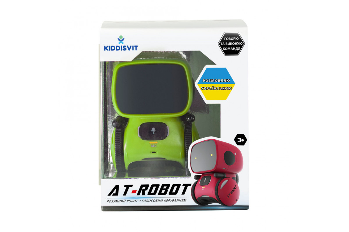 Інтерактивний робот AT-Robot AT001-02-UKR з голосовим керуванням Інтерактивний робот AT-Robot AT001-02-UKR з голосовим керуванням