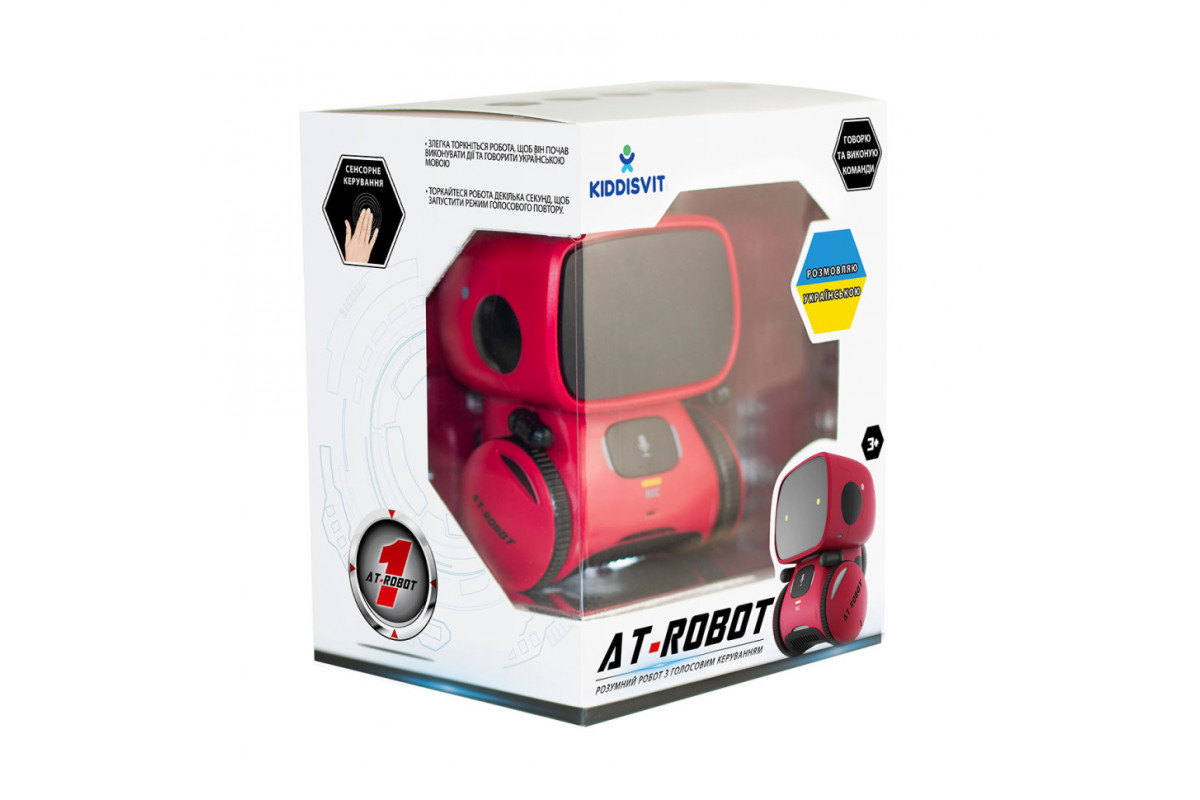 Інтерактивний робот AT-Rоbot AT001-01-UKR з голосовим керуванням Інтерактивний робот AT-Rоbot AT001-01-UKR з голосовим керуванням