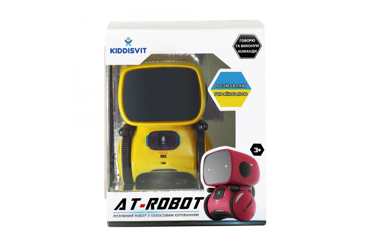 Інтерактивний робот AT-Robot AT001-03-UKR з голосовим керуванням Інтерактивний робот AT-Robot AT001-03-UKR з голосовим керуванням