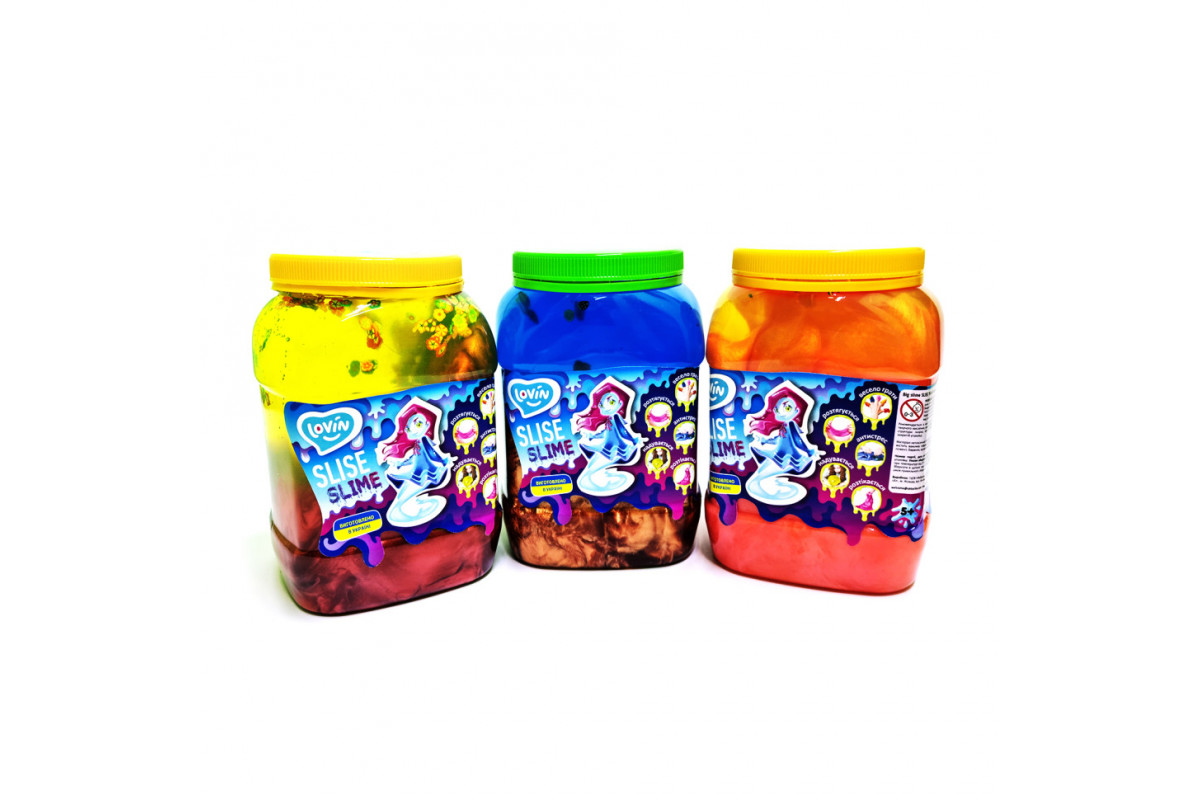 Игрушка-антистресс Слайм Big slime SLISE ТМ Lovin 80159, 1150 мл Игрушка-антистресс Слайм Big slime SLISE ТМ Lovin 80159, 1150 мл
