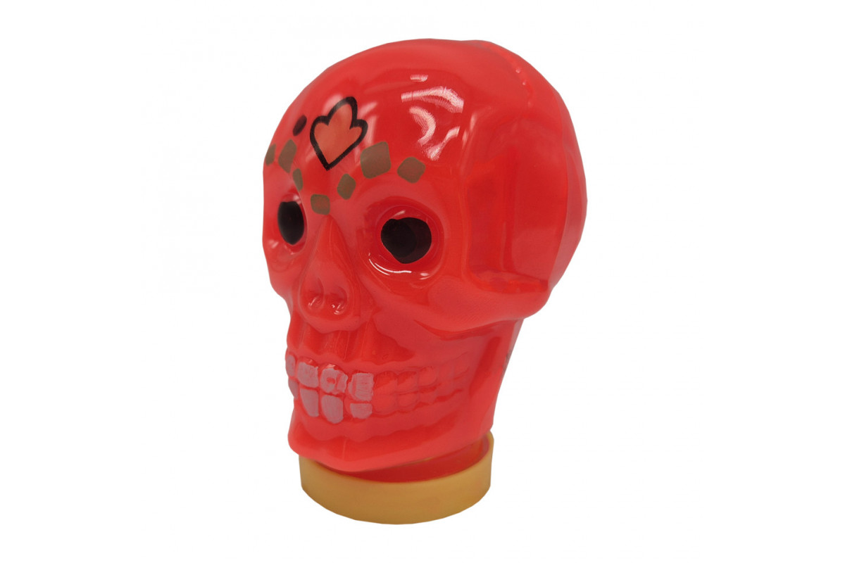 Детский антистресс-слайм Череп Skull 80174, 100 мл Красный Детский антистресс-слайм Череп Skull 80174, 100 мл Красный