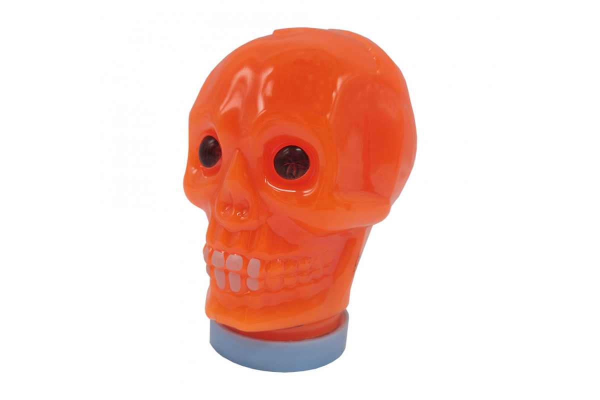 Детский антистресс-слайм Череп Skull 80174, 100 мл Оранжевый Детский антистресс-слайм Череп Skull 80174, 100 мл Оранжевый