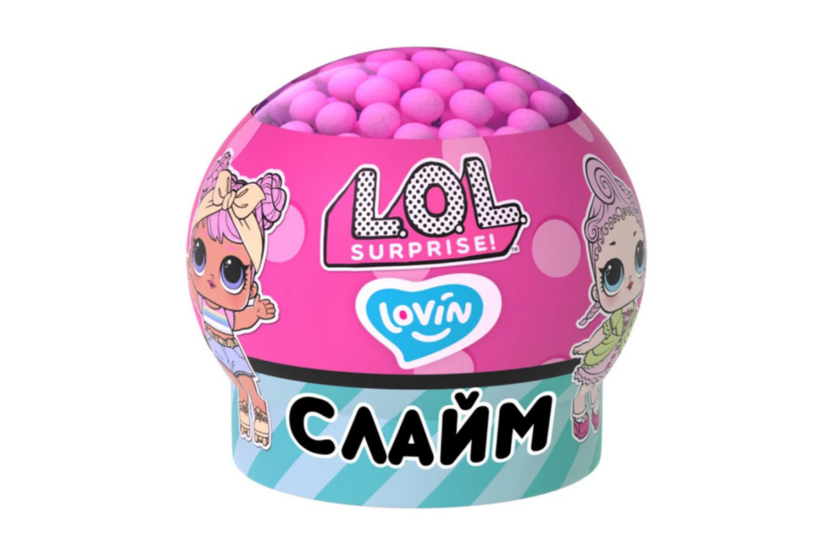 Детский антистресс-слайм Шар L.O.L. Surprise! LOL80192, 210 мл Детский антистресс-слайм Шар L.O.L. Surprise! LOL80192, 210 мл
