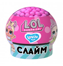Детский антистресс-слайм Шар L.O.L. Surprise! LOL80192, 210 мл