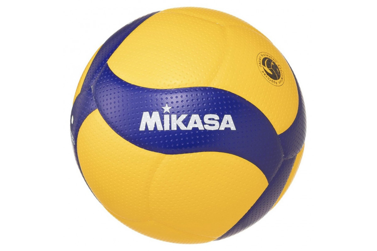 Мяч волейбольный тренировочный V300W Mikasa NE-V-300W №5 сине-желтый Мяч волейбольный тренировочный V300W Mikasa NE-V-300W №5 сине-желтый