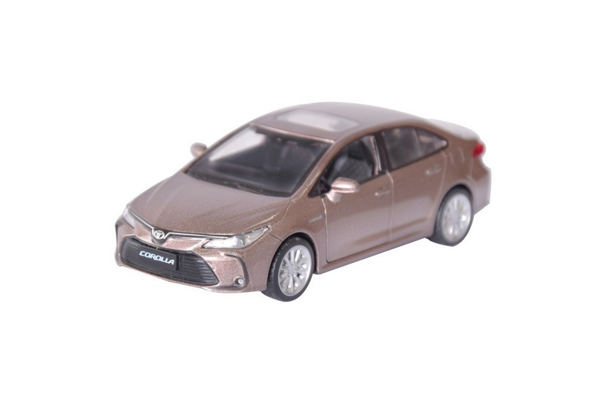 Машина металлическая Toyota Corolla Hybrid 68432(Grey) мастштаб 1:33