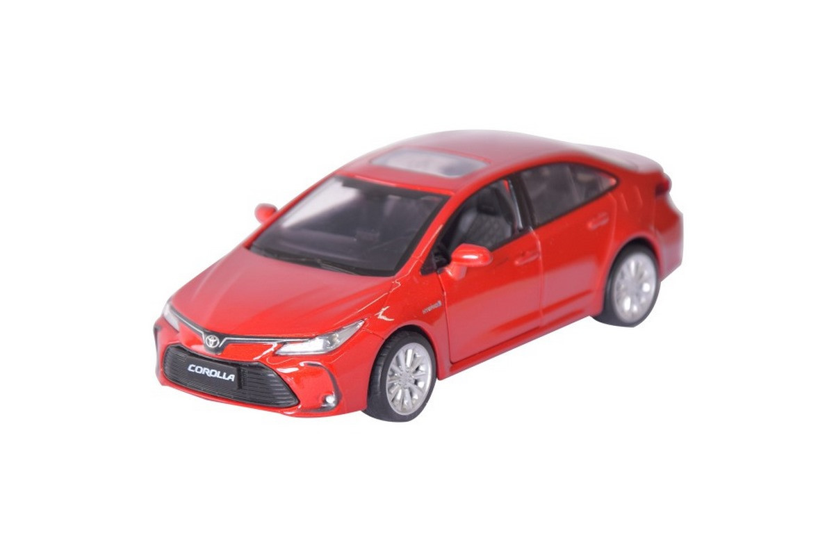 Машина металлическая Toyota Corolla Hybrid 68432(Orange) масштаб 1:33