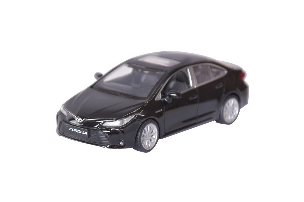 Машина металлическая Toyota Corolla Hybrid 68432(Black) масштаб 1:33