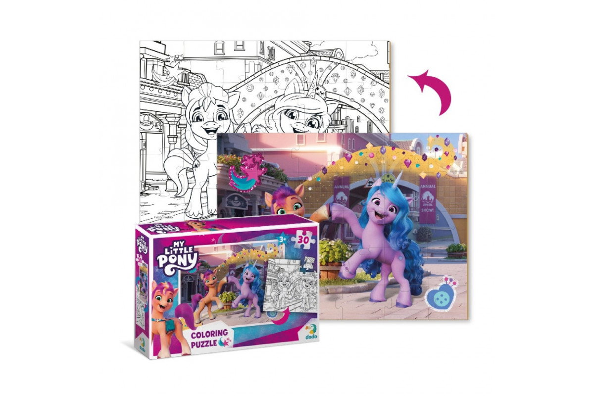 Детские Пазлы 2в1 My Little Pony 