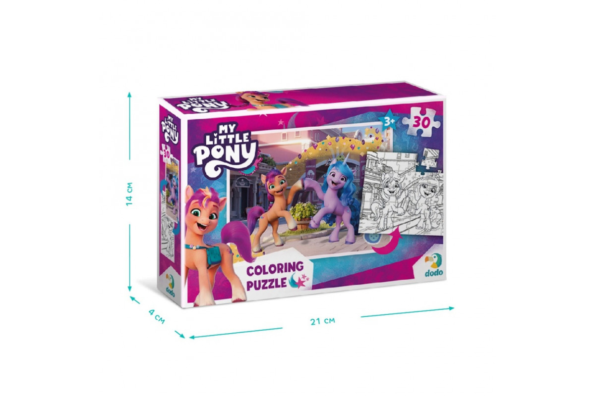 Детские Пазлы 2в1 My Little Pony 