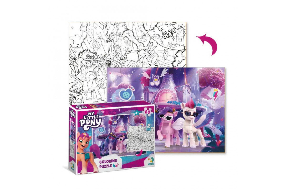 Детские Пазлы 2 в 1 My Little Pony 