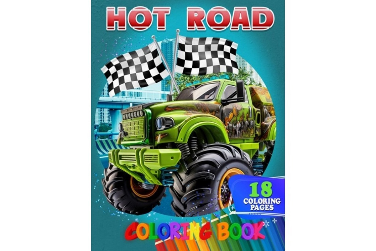 Розмальовка для дітей Hot Road А05122411 формат А4