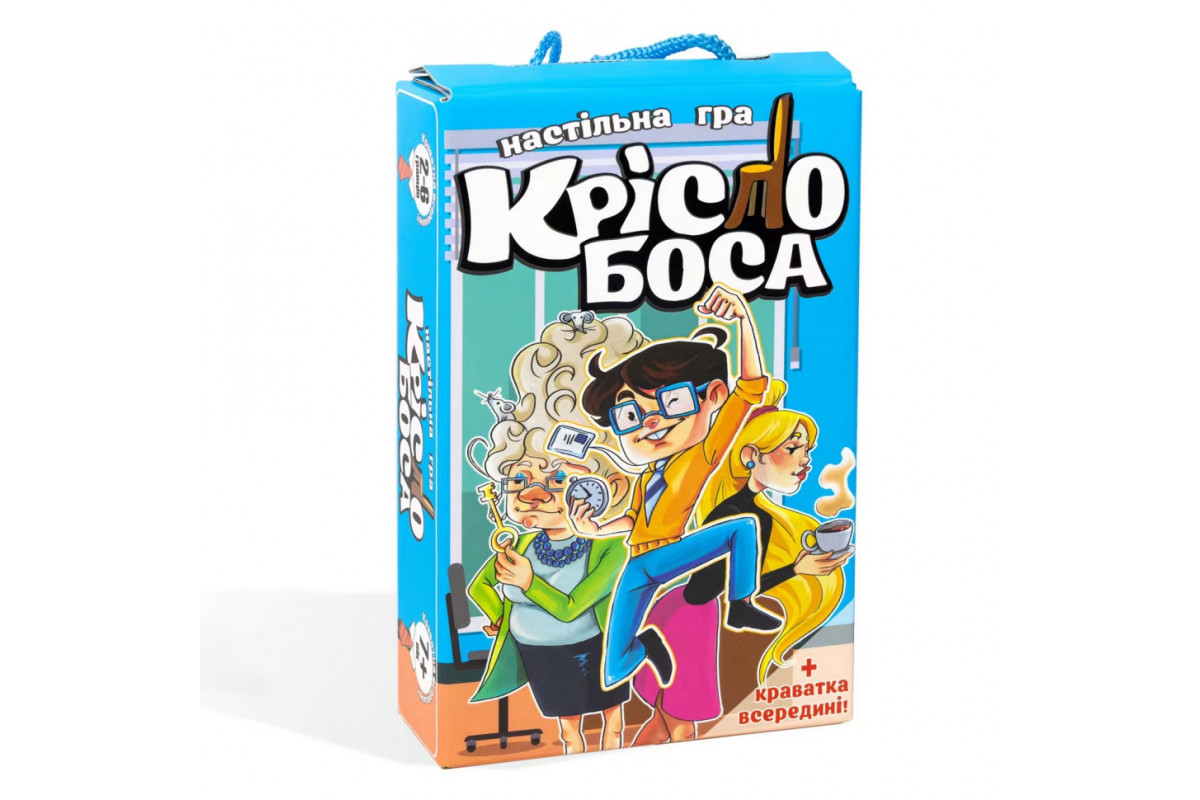 Настольная детская игра «Кресло босса» 30387 на украинском языке