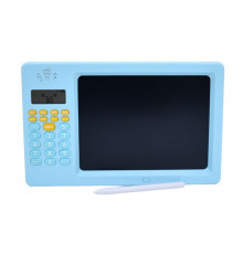 Развивающий калькулятор TD202373(Blue) с планшетом для рисования