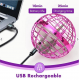 Літаюча куля-спіннер Flynova pro 368FN(Pink) зі світлом