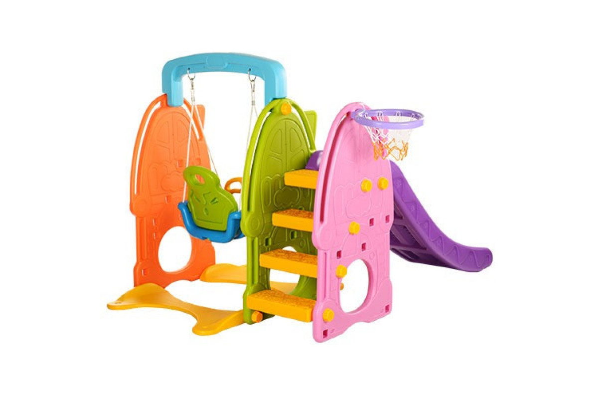 Детская горка-качалка Bambi B0903-4 Детская горка-качалка Bambi B0903-4