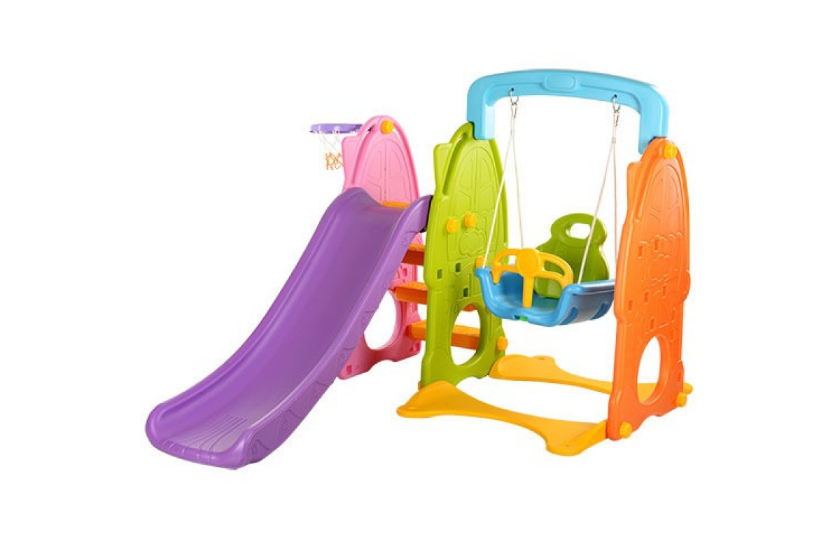 Детская горка-качалка Bambi B0903-4 Детская горка-качалка Bambi B0903-4