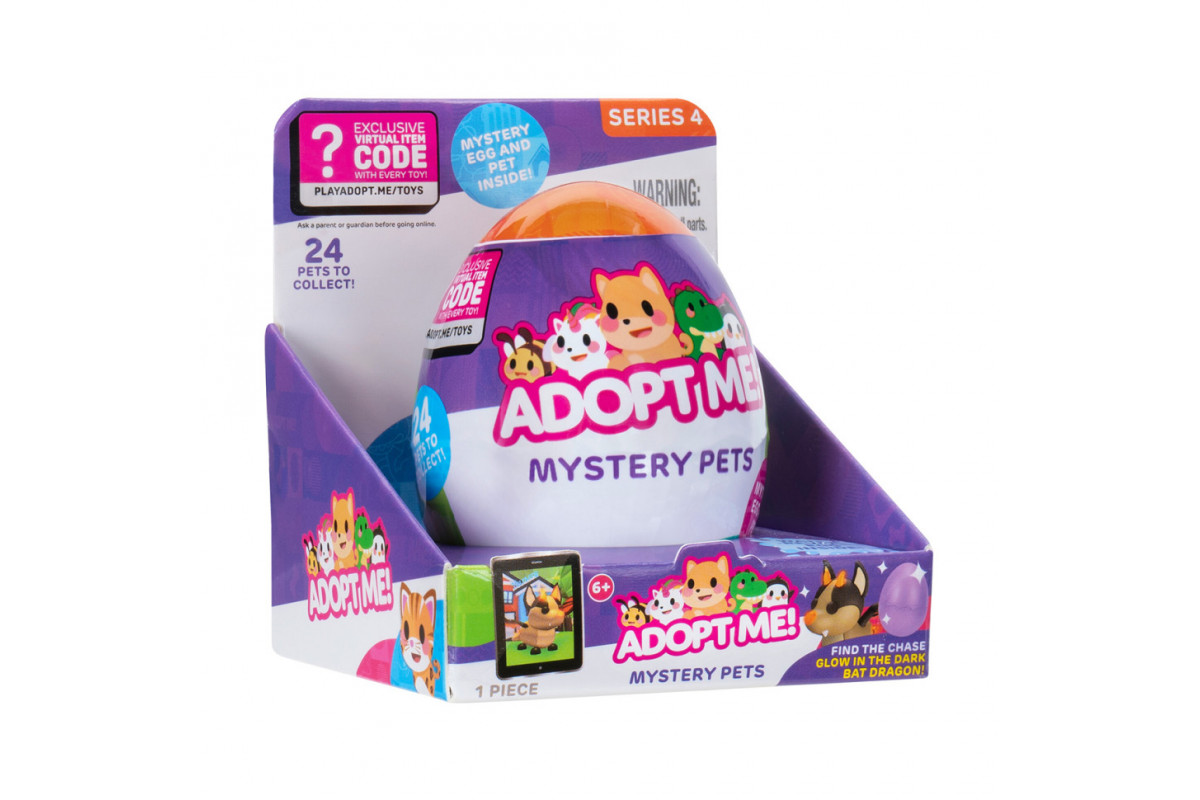Іграшка-сюрприз у яйці Казкові тварини Adopt Me! AME0107 в асортименті 24 види Іграшка-сюрприз у яйці Казкові тварини Adopt Me! AME0107 в асортименті 24 види