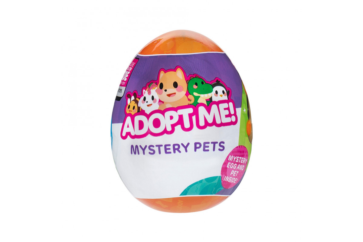 Іграшка-сюрприз у яйці Казкові тварини Adopt Me! AME0107 в асортименті 24 види Іграшка-сюрприз у яйці Казкові тварини Adopt Me! AME0107 в асортименті 24 види