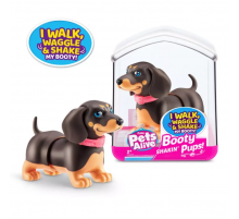 Интерактивный щенок Игривый Такса PETS ALIVE 9530SQ1-3 ходит веляющим хвостиком