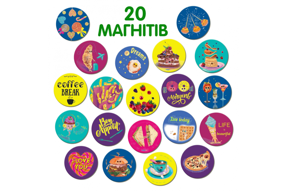 Набір магнітів Magdum ML 4031-53 EN Набір магнітів Magdum ML 4031-53 EN