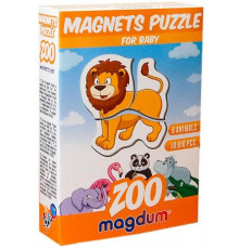 Магнітні пазли Magdum Зоо ML4031-18 EN 