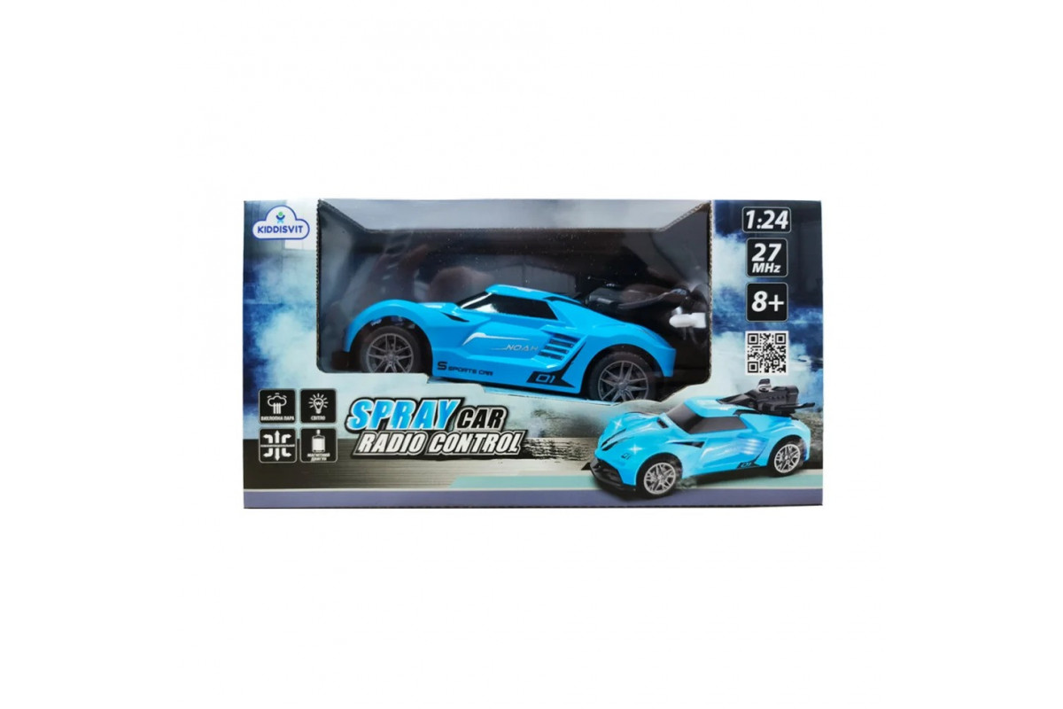 Автомобіль на радіоуправлінні Spray Car Sulong Toys SL-354RHBL 1:24, світло, вихлопна пара Автомобіль на радіоуправлінні Spray Car Sulong Toys SL-354RHBL 1:24, світло, вихлопна пара