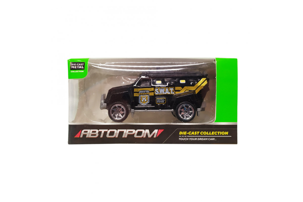 Дитяча металева машинка АвтоПром 7629 масштаб 1:64 S.W.A.T. Броньовик Дитяча металева машинка АвтоПром 7629 масштаб 1:64 S.W.A.T. Броньовик