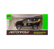 Детская металлическая машинка АвтоПром 7629 1:64 S.W.A.T. Броневик