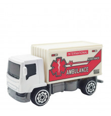 Машинка іграшкова Спецтехніка АвтоПром 7637 масштаб 1:64, металева  Ambluance 