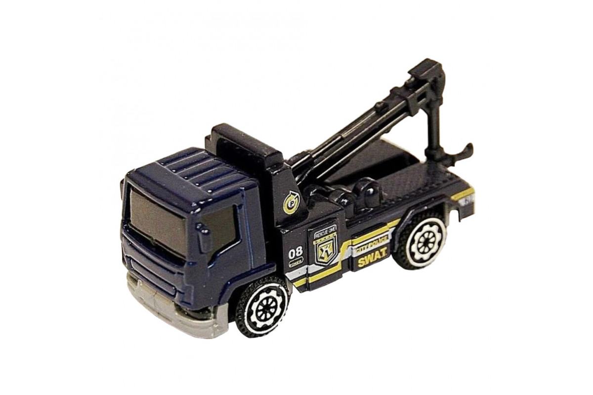 Машинка игрушечная Спецтехника АвтоПром 7637 масштаб 1:64, металлическая Police 08 Машинка игрушечная Спецтехника АвтоПром 7637 масштаб 1:64, металлическая Police 08