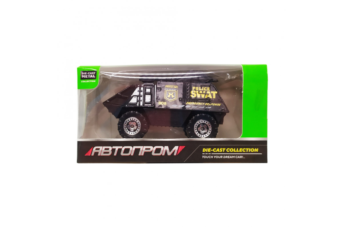 Дитяча металева машинка АвтоПром 7629 масштаб 1:64 S.W.A.T. БТР Дитяча металева машинка АвтоПром 7629 масштаб 1:64 S.W.A.T. БТР