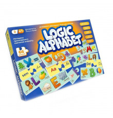 Розвиваючі пазли Logic Alphabet G-LoA-01-04U англ /укр 