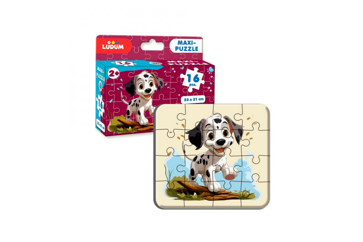 Пазл дитячий Maxi-Puzzle Песик 2 ME5032-07, 16 елементів Пазл дитячий Maxi-Puzzle Песик 2 ME5032-07, 16 елементів
