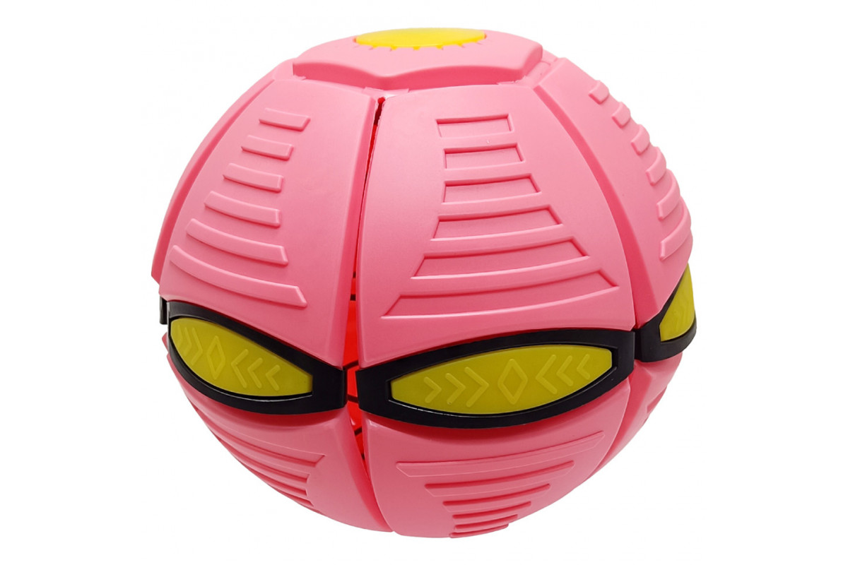 Летючий трансформерний м'яч 1002-3(Pink) світиться Летючий трансформерний м'яч 1002-3(Pink) світиться