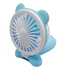 Вентилятор ручний портативний «Ведмедик» VNTR-002-4(Blue) синій 