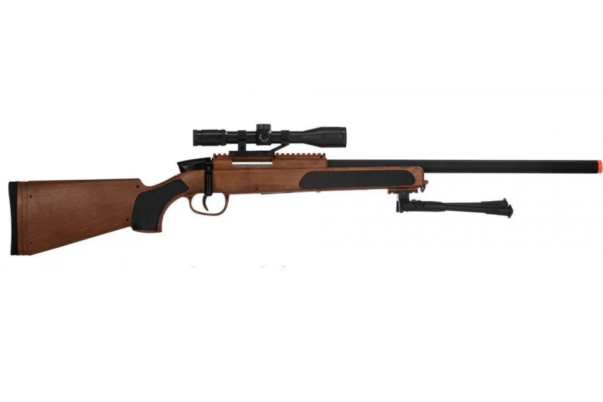 Дитяча іграшкова снайперська гвинтівка CYMA ZM51W з прицілом і лазером Дитяча іграшкова снайперська гвинтівка CYMA ZM51W з прицілом і лазером