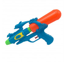 Дитячий водяний пістолет MR 0293(Blue-Orange) розмір середній 27 см