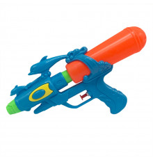 Дитячий водяний пістолет MR 0293(Blue-Orange) розмір середній 27 см