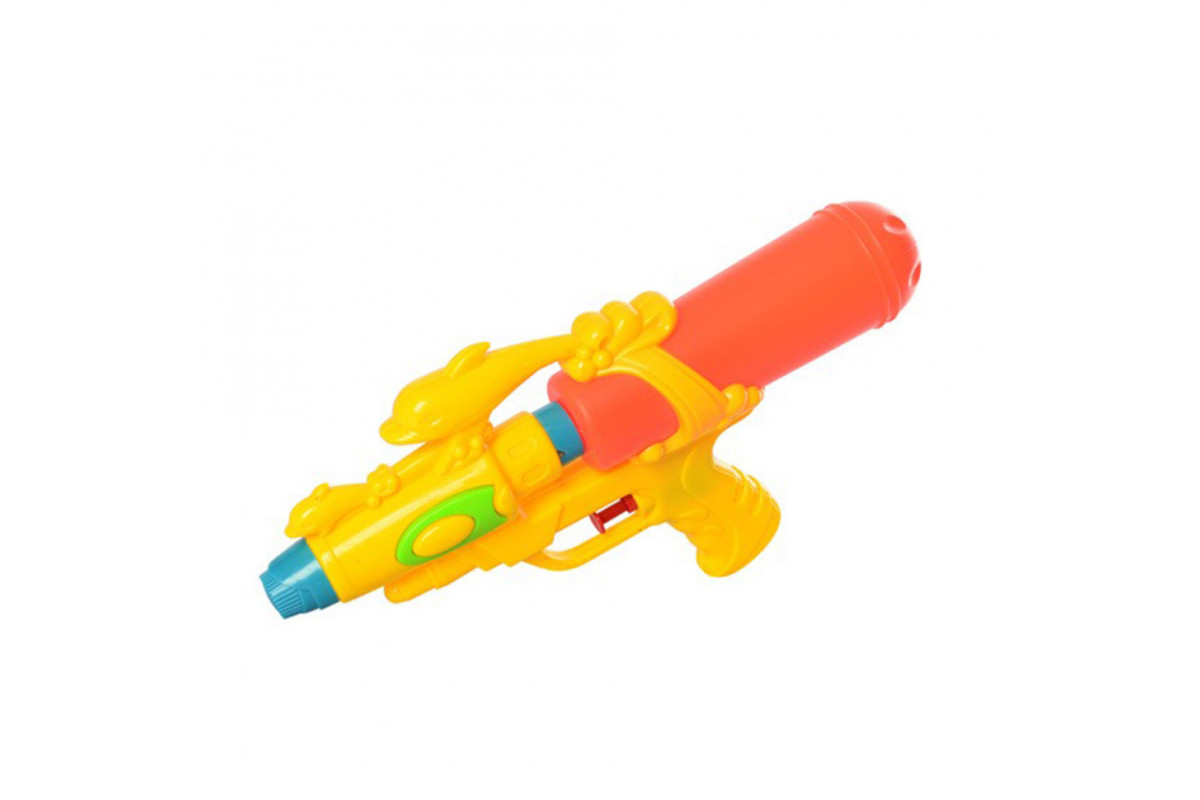 Дитячий водяний пістолет MR 0293(Yellow-Orange) розмір середній 27 см Дитячий водяний пістолет MR 0293(Yellow-Orange) розмір середній 27 см