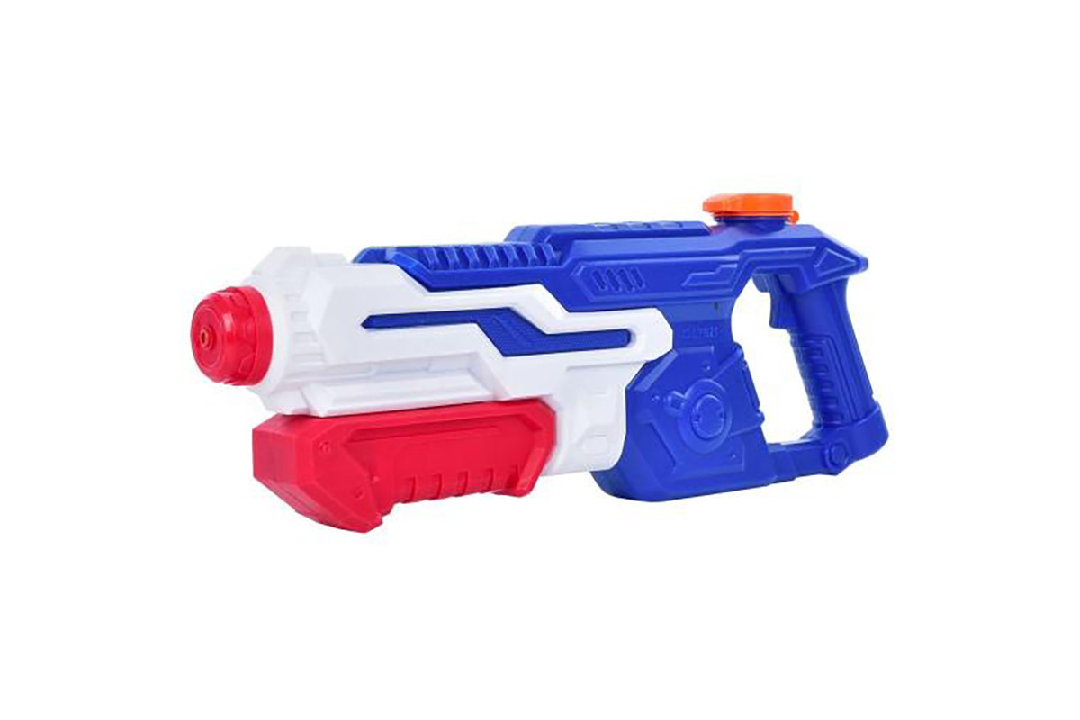 Водяной бластер детский MR0505(Light-Blue) насос 37,5 см Водяной бластер детский MR0505(Light-Blue) насос 37,5 см