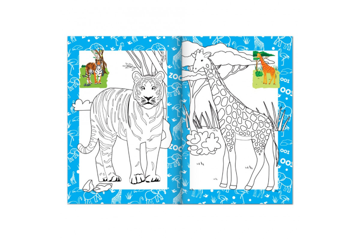 Книга раскраска Книга раскраска