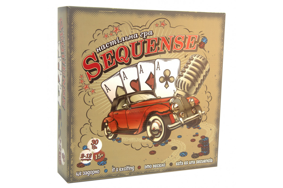 Настільна гра Sequense 30361 (укр.) Настільна гра Sequense 30361 (укр.)