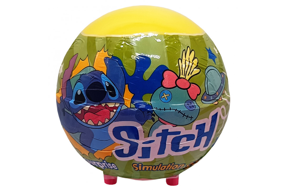 Дитяча іграшка-сюрприз «Stitch» ZВ-192 у кулі, в асортименті Дитяча іграшка-сюрприз «Stitch» ZВ-192 у кулі, в асортименті
