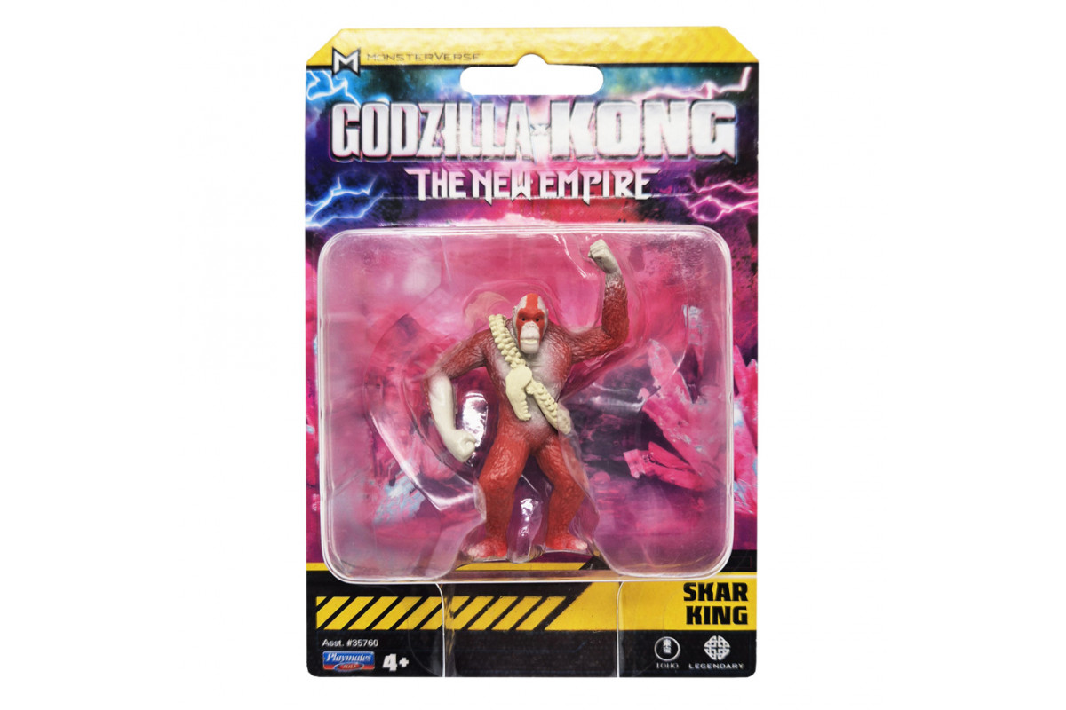 Игровая фигурка Skar King Минимонстры Godzilla vs. Kong 35760-7 размер 5 см Игровая фигурка Skar King Минимонстры Godzilla vs. Kong 35760-7 размер 5 см