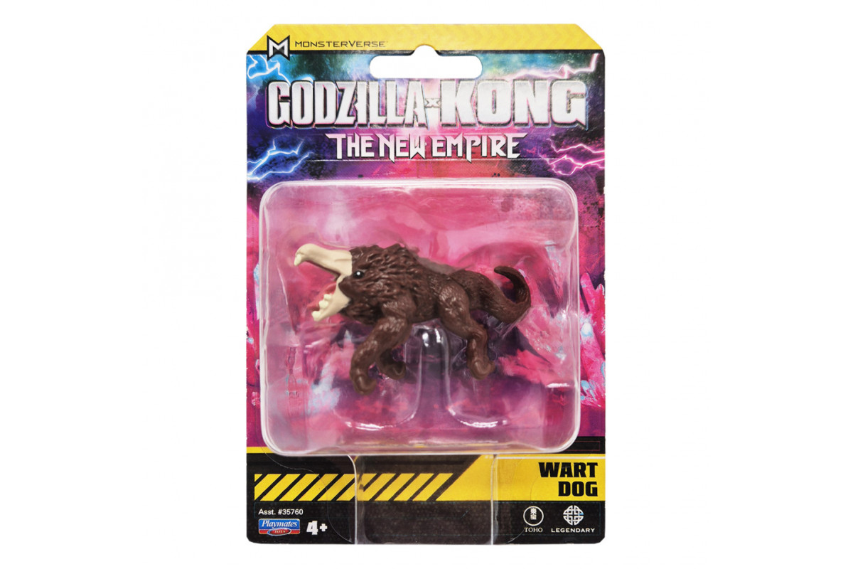 Ігрова фігурка Wart Dog Мінімонстри Godzilla vs. Kong 35760-5 розмір 5 см Ігрова фігурка Wart Dog Мінімонстри Godzilla vs. Kong 35760-5 розмір 5 см