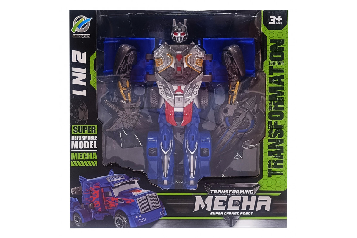 Машинка-трансформер «Transforming Mecha» 168-22 Синій Машинка-трансформер «Transforming Mecha» 168-22 Синій