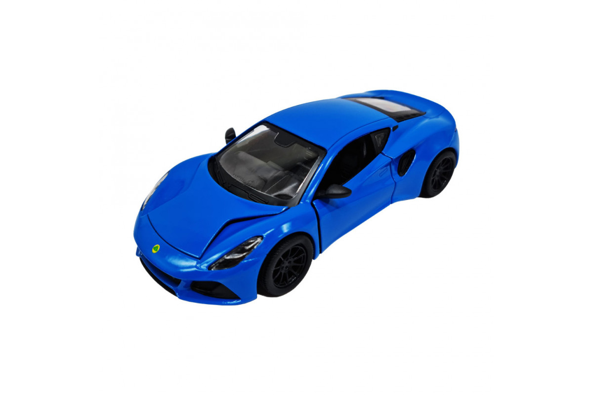 Інерційна машинка Lotus Emira Kinsmart KT5441W металева, 13 см Синій Інерційна машинка Lotus Emira Kinsmart KT5441W металева, 13 см Синій