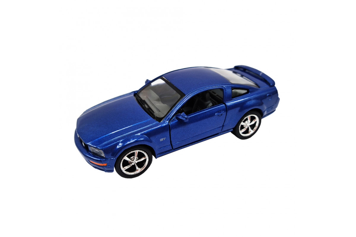 Інерційна машинка FORD MUSTANG GT 2006 Kinsmart КТ5091, 1:42 Синій