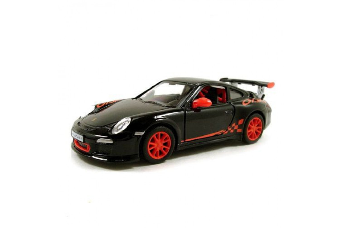Колекційна іграшкова машинка PORSCHE 911 GTS RS KT5352W інерційна Чорний Колекційна іграшкова машинка PORSCHE 911 GTS RS KT5352W інерційна Чорний